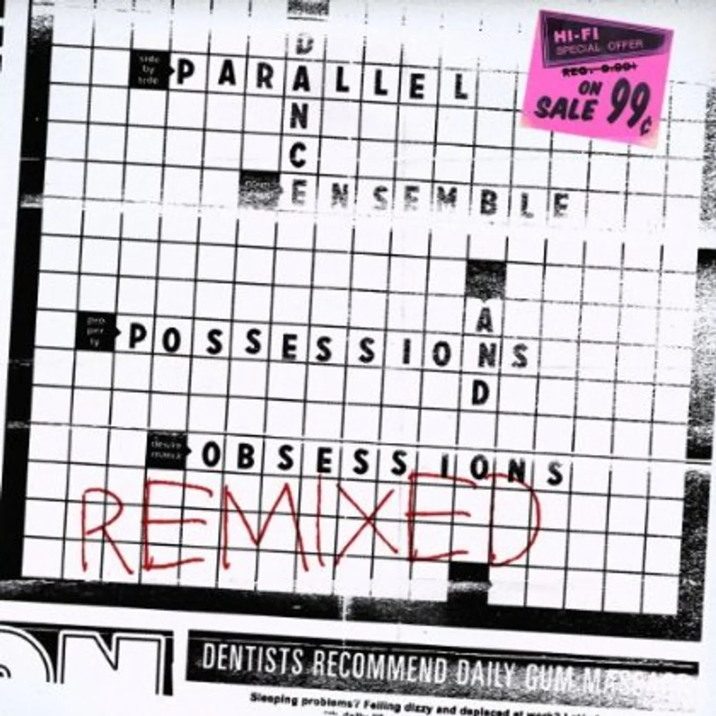 Parallel Dance Orchestra POSSESSIONS & OBSESSIONS REMIXED Vinyl Record