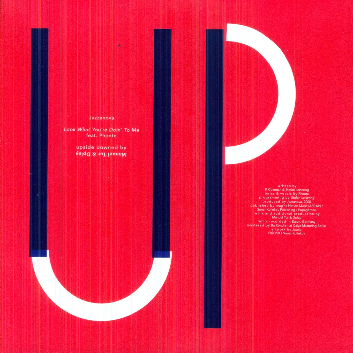 Jazzanova UPSIDE DOWN 2 Vinyl Record