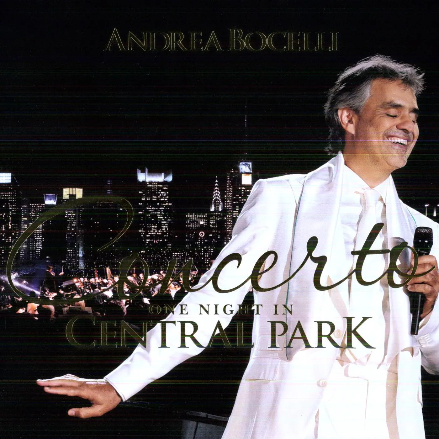 Andrea Bocelli CONCERTO ONE NIGHT IN CENTRAL PARK CD