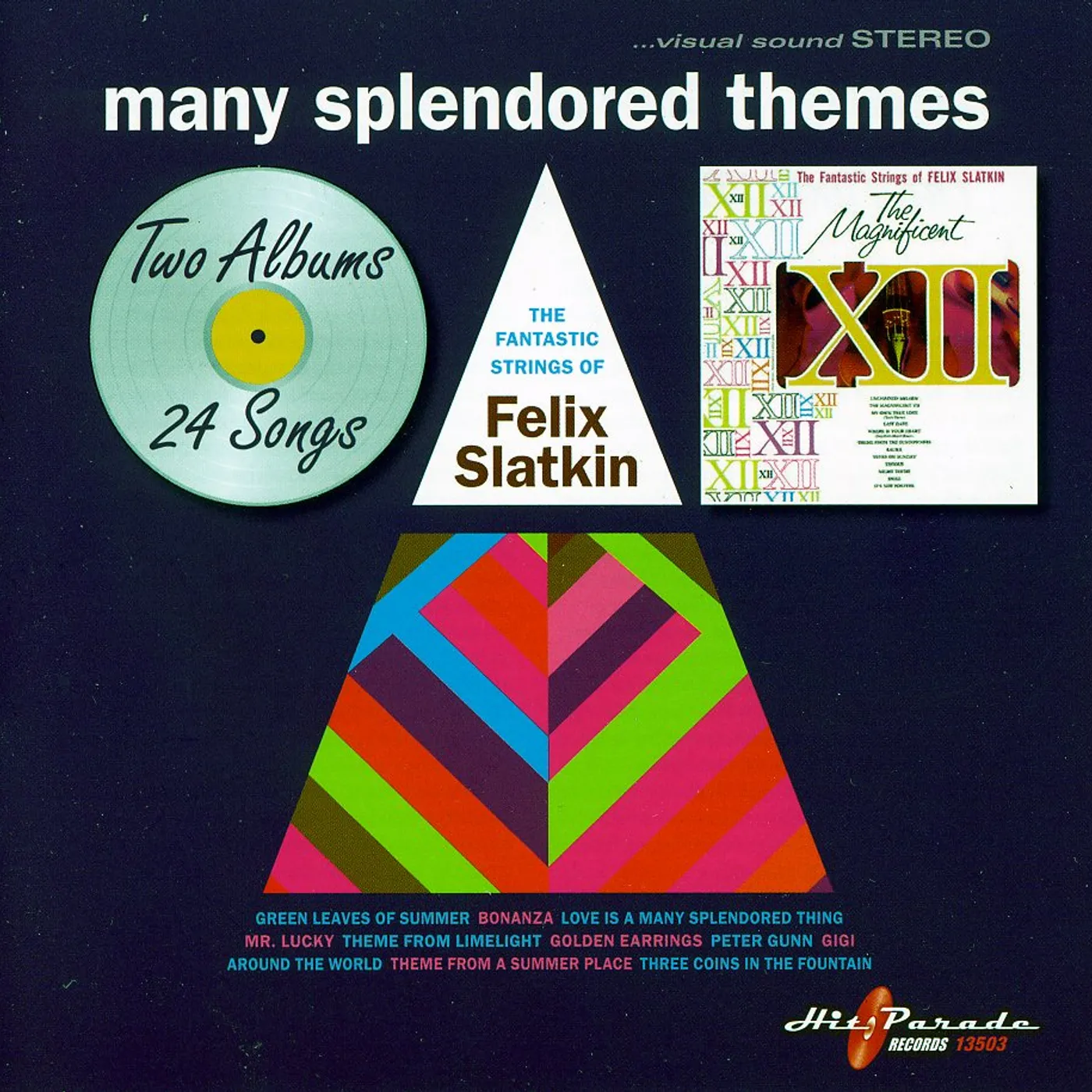 Felix Slatkin MANY SPLENDORED THEMES CD