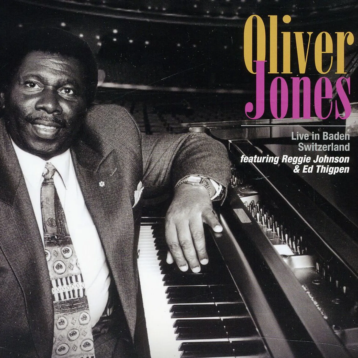Oliver Jones LIVE IN BADEN SWITZERLAND CD