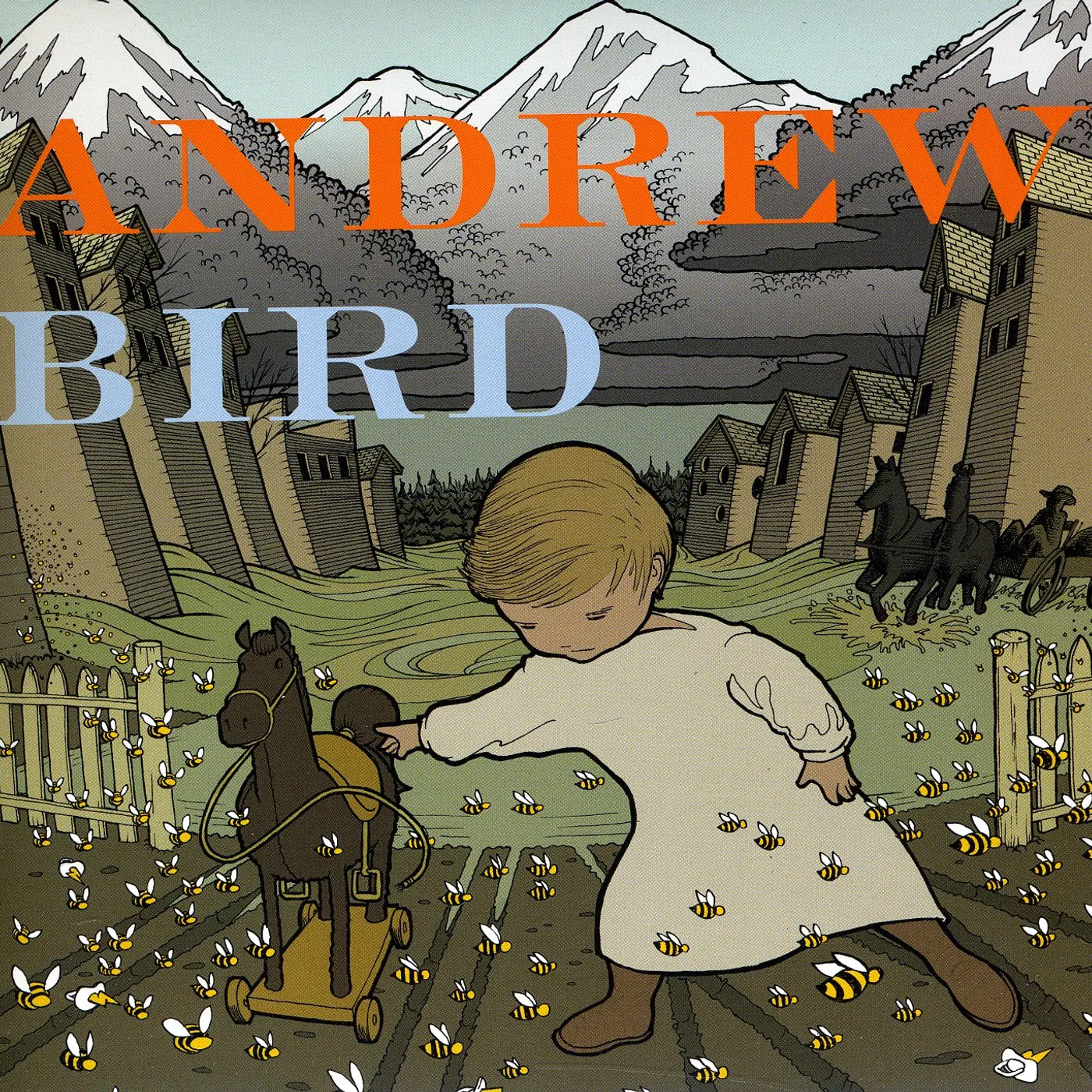 Andrew Bird CROWN SALESMAN / SO MUCH WINE Vinyl Record