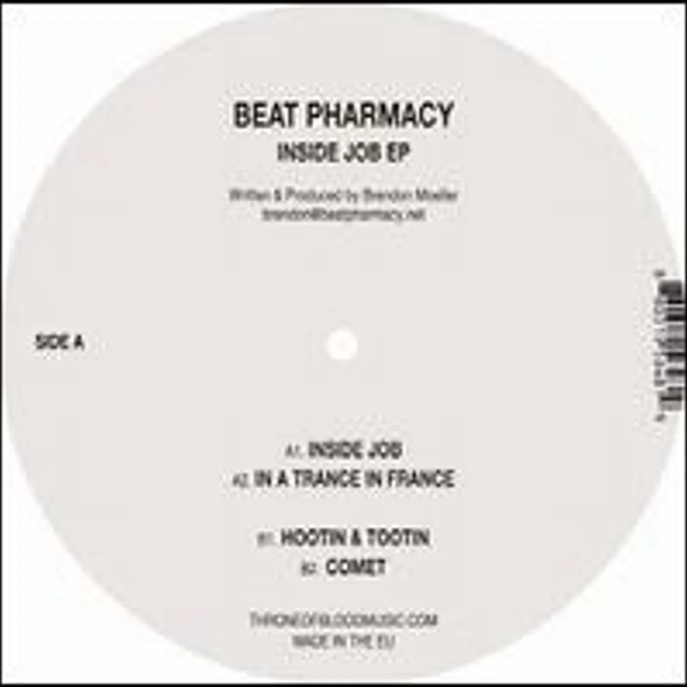 Beat Pharmacy INSIDE JOB (EP) Vinyl Record