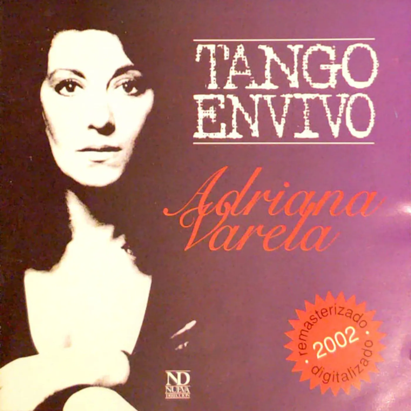 Adriana Varela TANGO EN VIVO CD