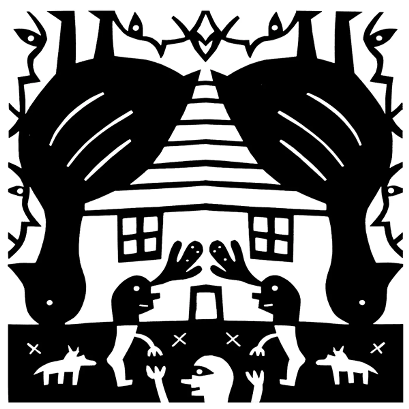 Jad Fair + Hifiklub + kptmichigan Bird House Vinyl Record