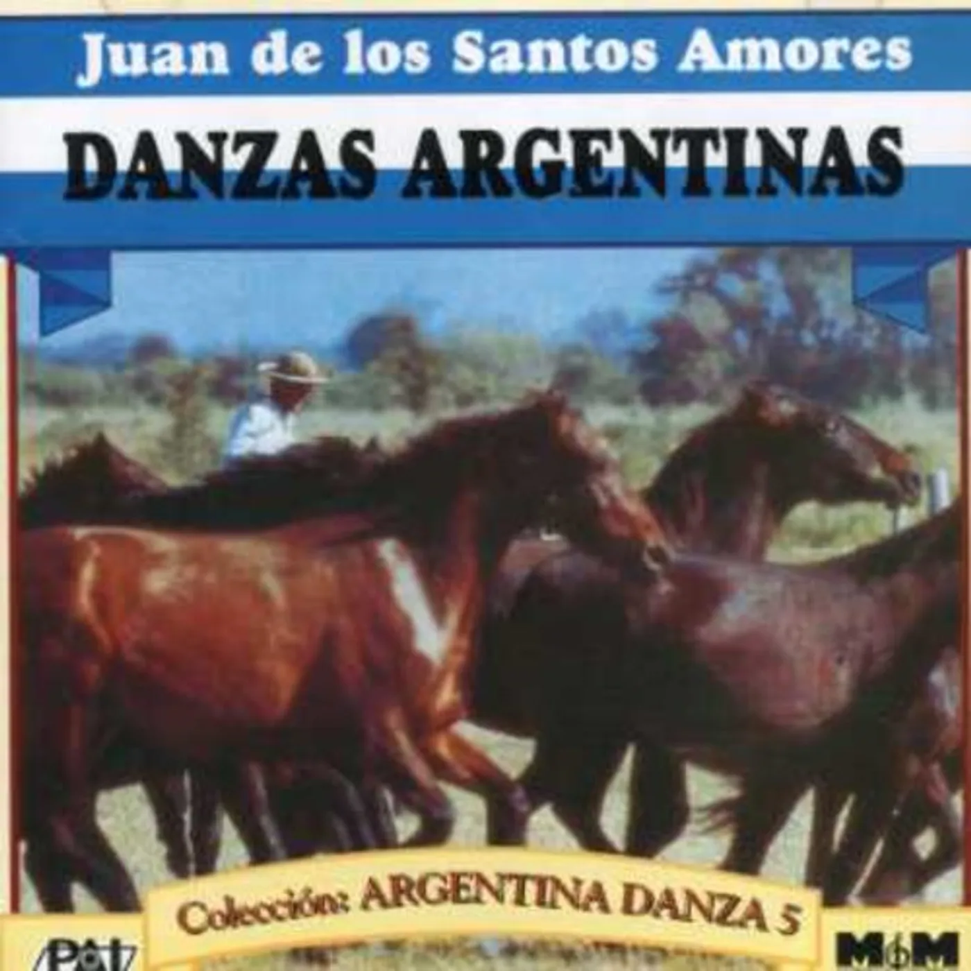 Juan de Los Santos Amores DANZAS ARGENTINAS 5 CD