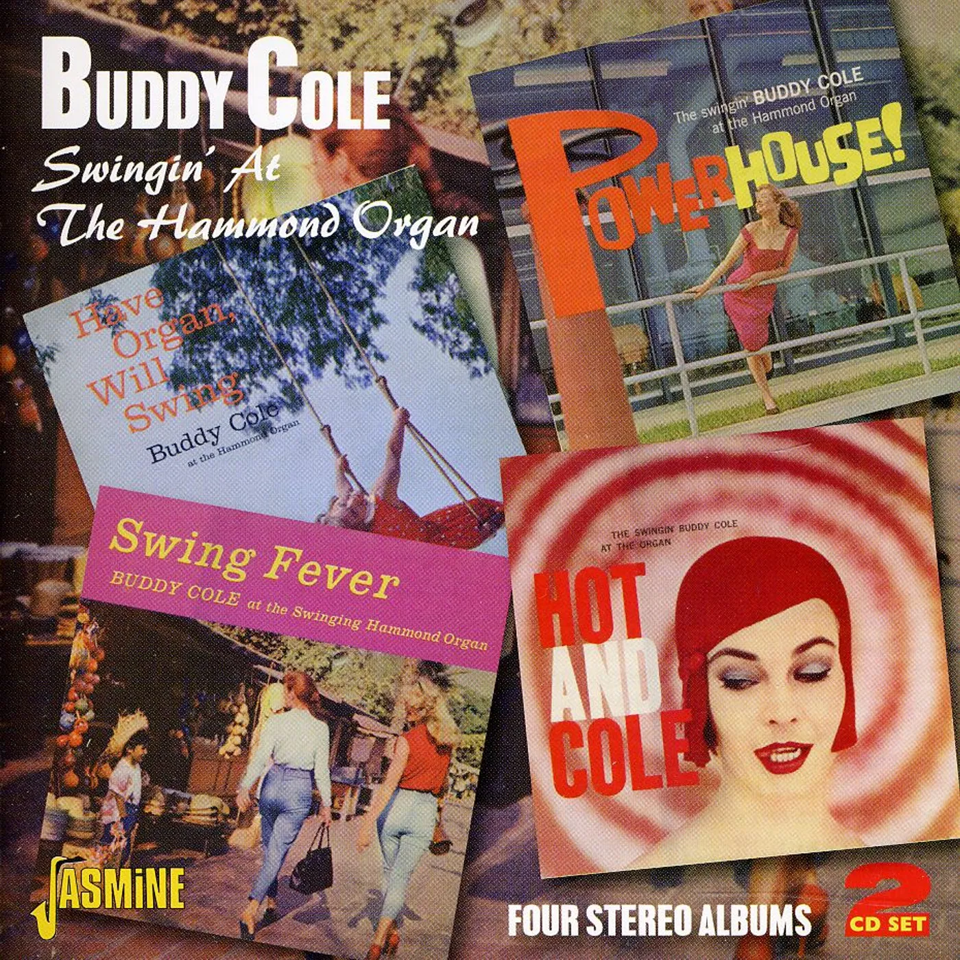 Buddy Cole SWINGIN AT THE HAMMOND ORGAN CD