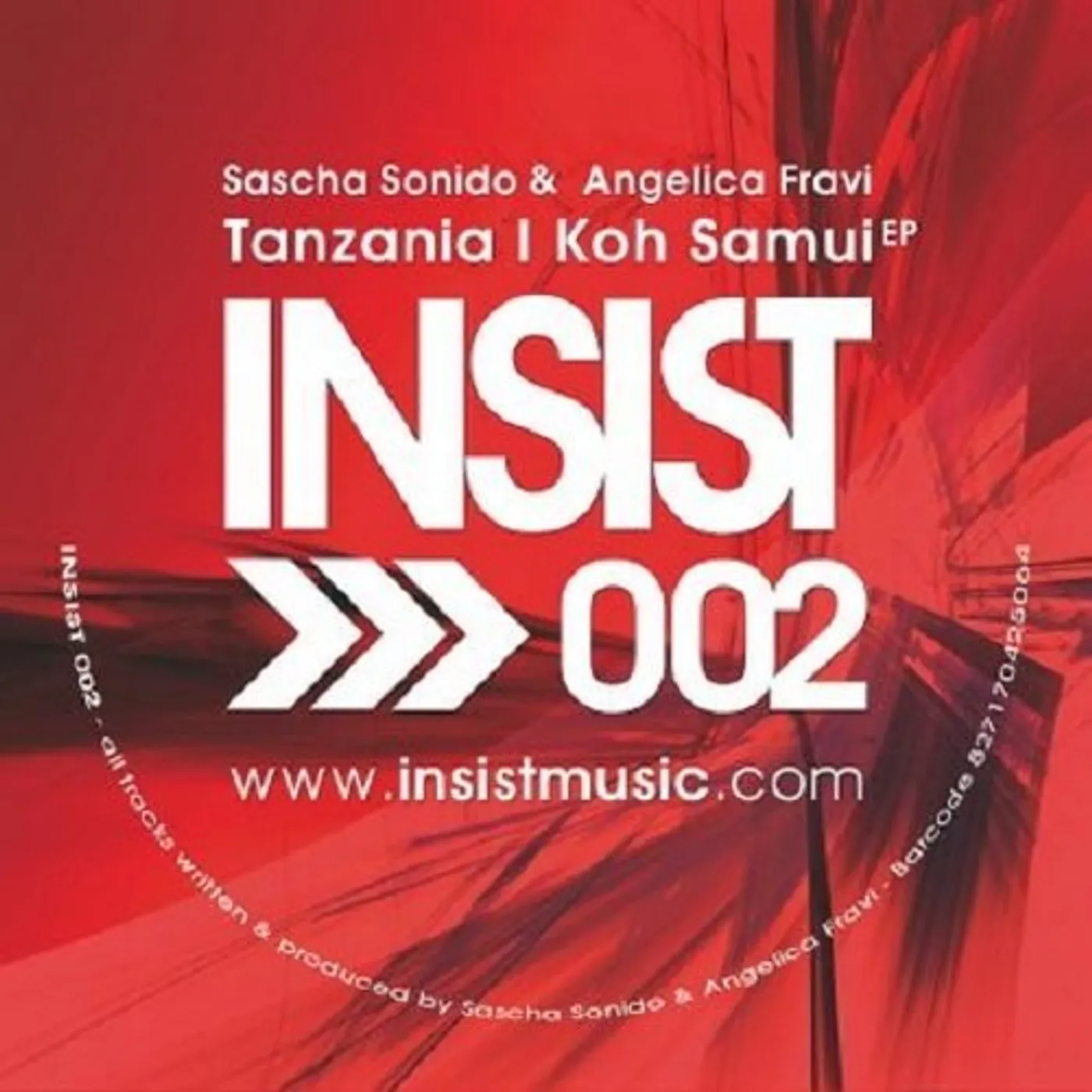 Sascha Sonido & Angelica Fravi TANZANIA / KOH SAMUI Vinyl Record
