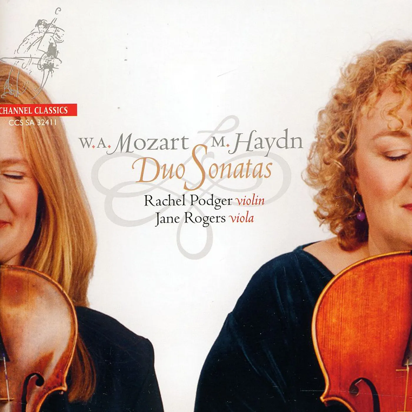 Mozart / Haydn / Podger / Rogers DUOS FOR VIOLIN & VIOLA K423 & 424 & MENUETTO K487 Super Audio CD