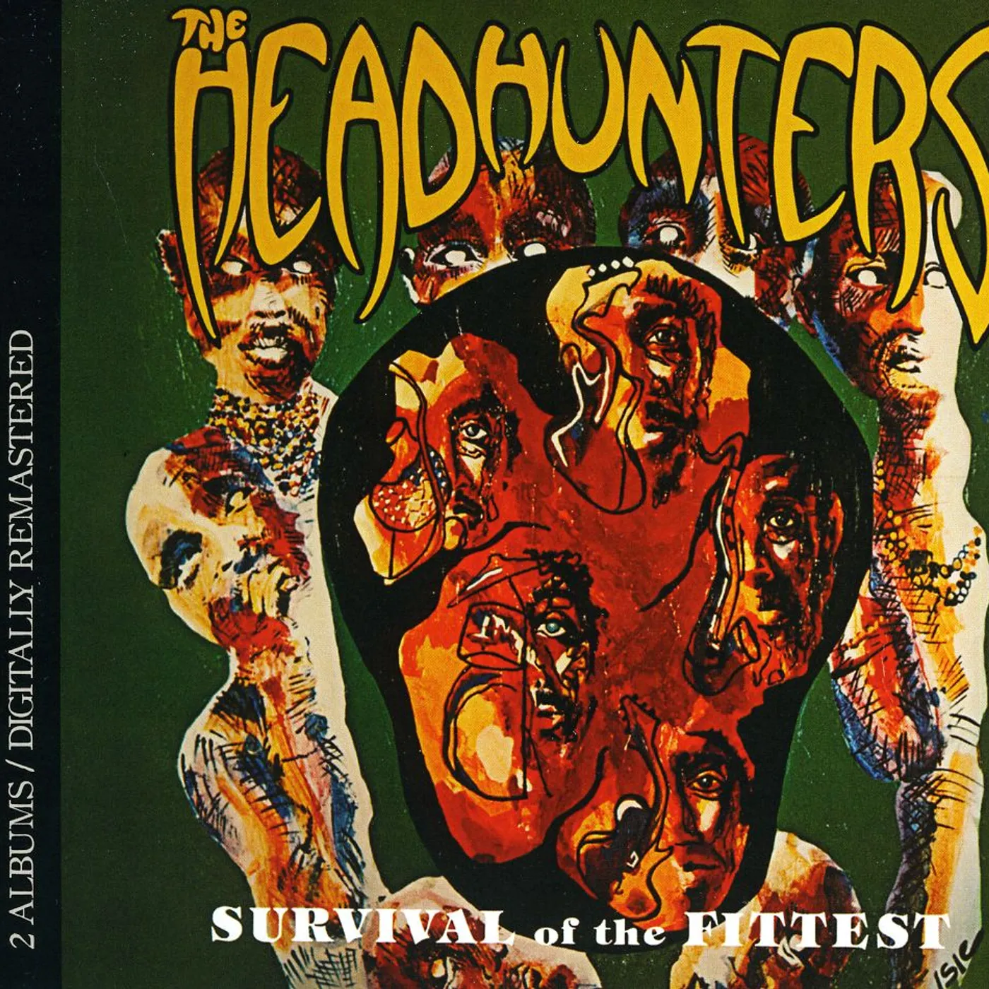 Headhunters SURVIVAL OF THE FITTEST / STRAIGHT FROM THE GATE CD