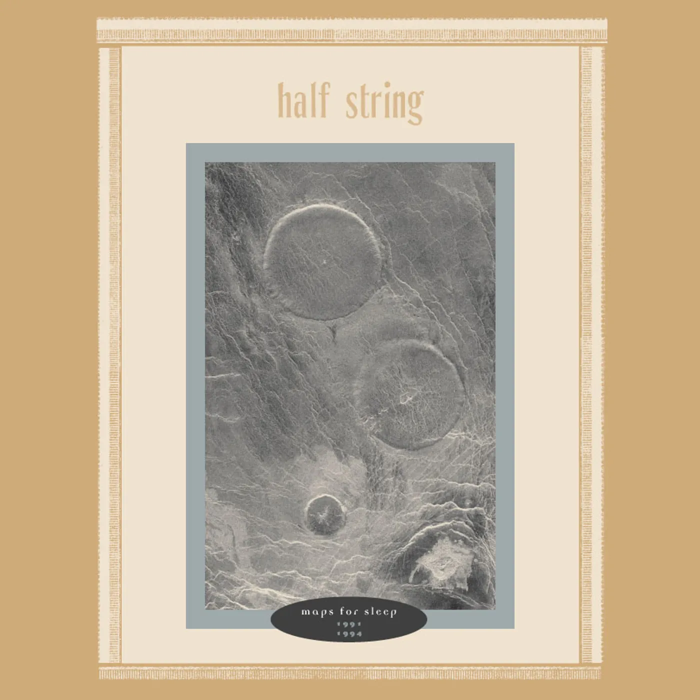 Half String MAPS FOR SLEEP CD