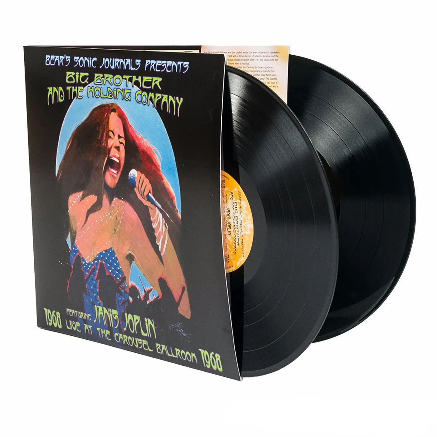 Big Brother & The Holding Company Live At The Carousel Ballroom 1968 Vinyl Record