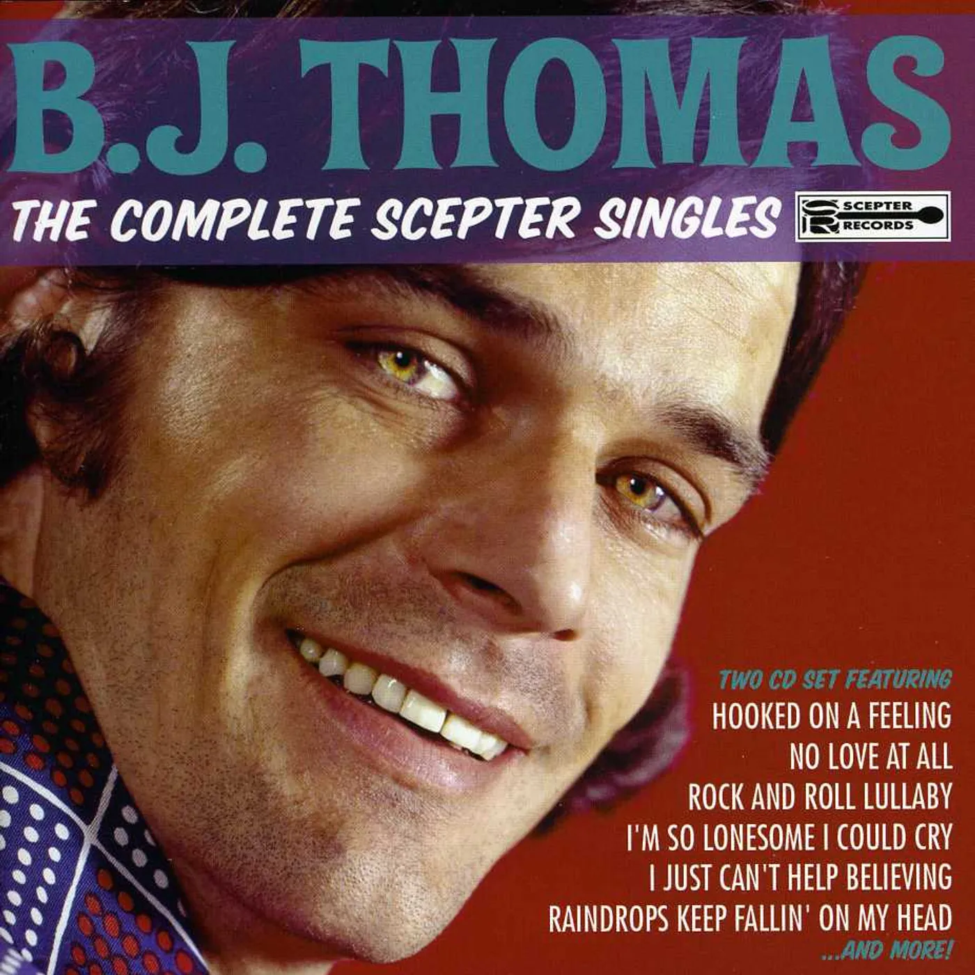 B.J. Thomas COMPLETE SCEPTOR SINGLES CD