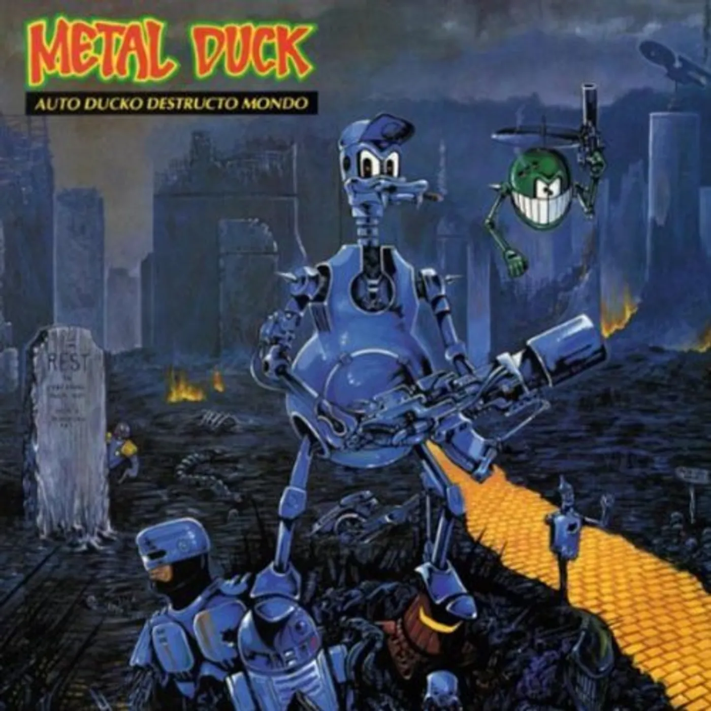 Metal Duck Auto Ducko Destructo Mondo Vinyl Record