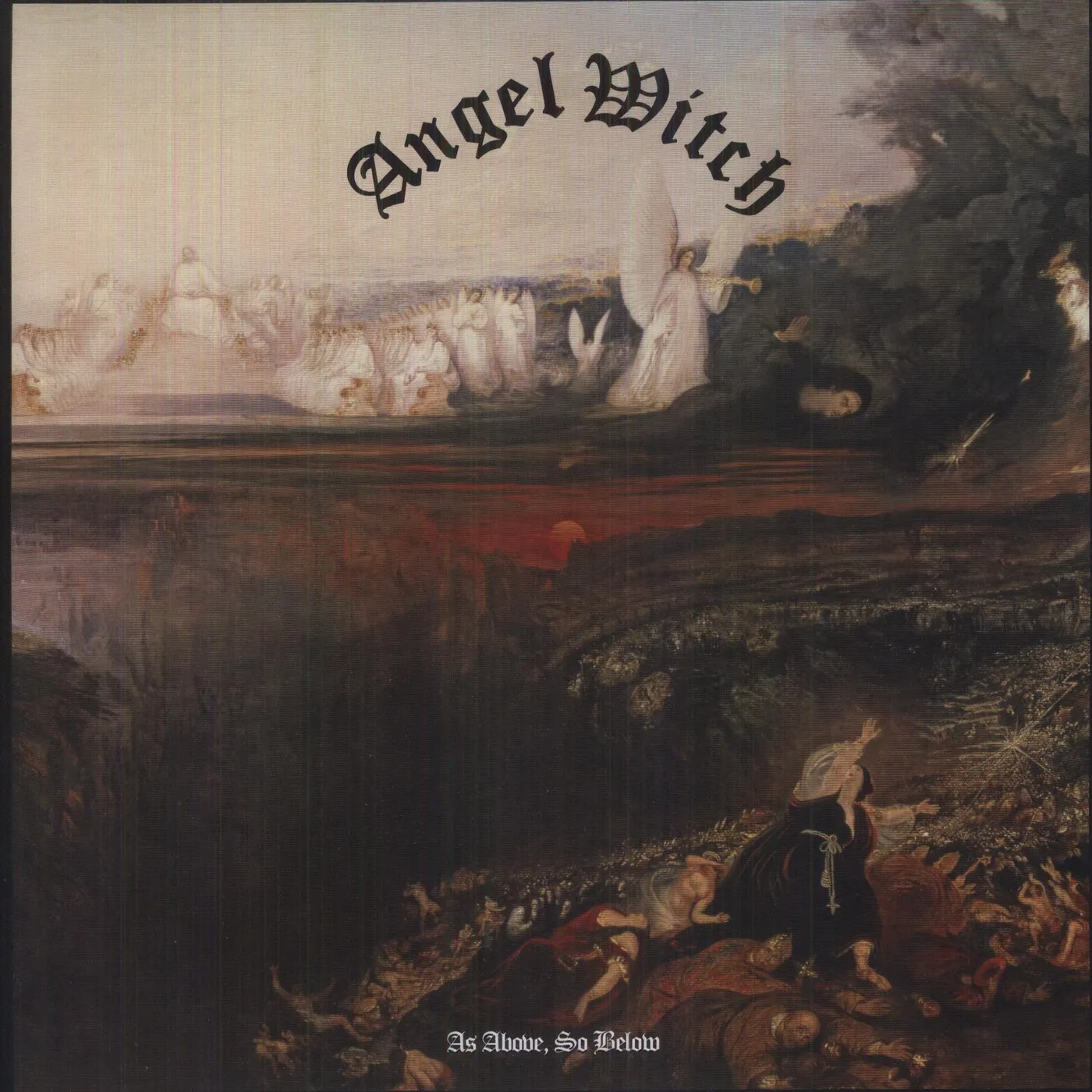 Angel Witch AS ABOVE SO BELOW Vinyl Record
