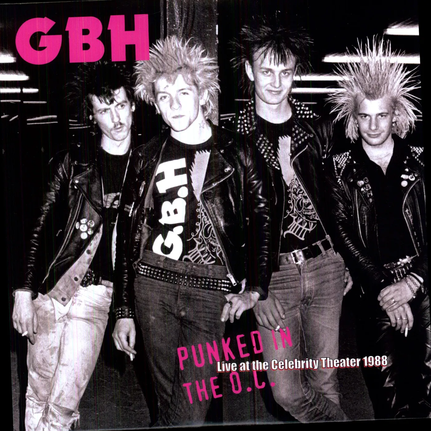 G.B.H. PUNKED IN THE O.C.: LIVE AT CELEBRITY THEATER 1988 Vinyl Record
