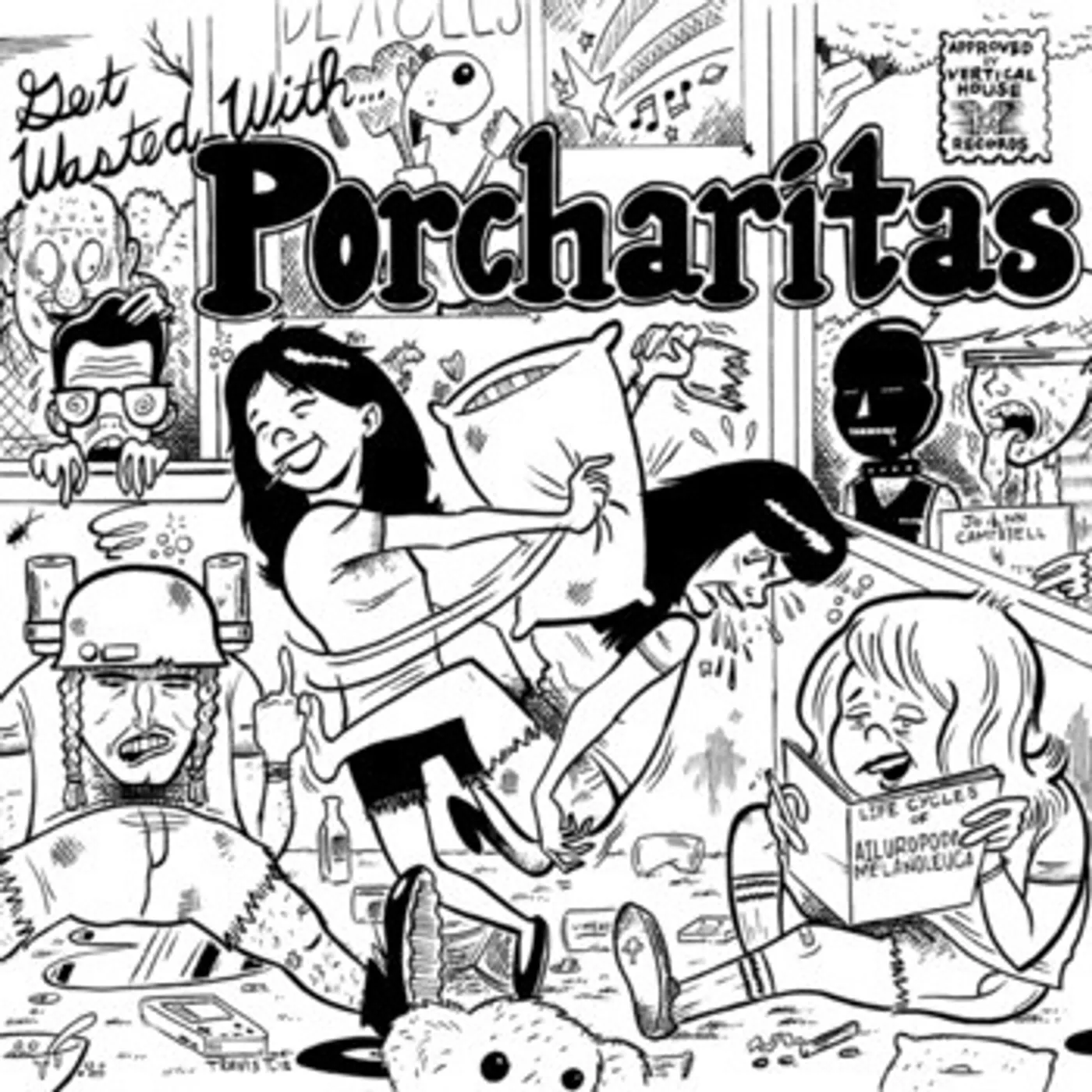 GET WASTED WITH THE PORCHARITAS Vinyl Record