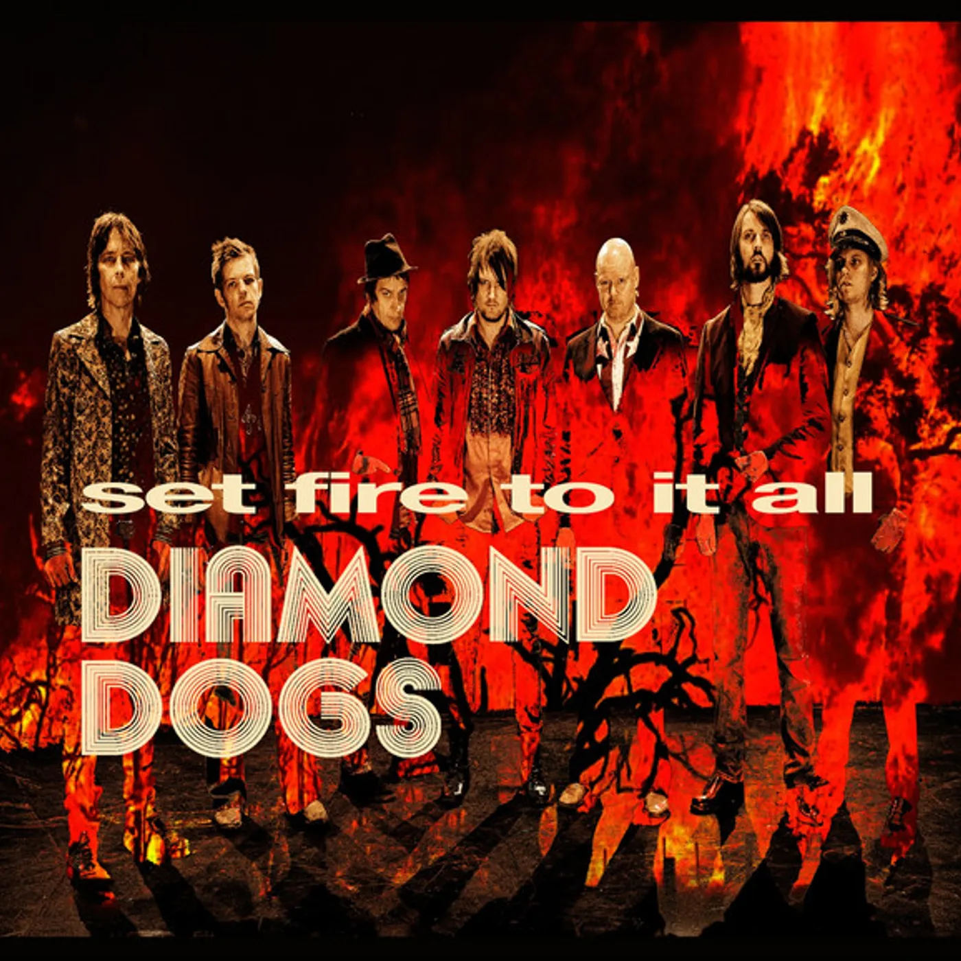 Diamond Dogs SET FIRE TO IT ALL CD