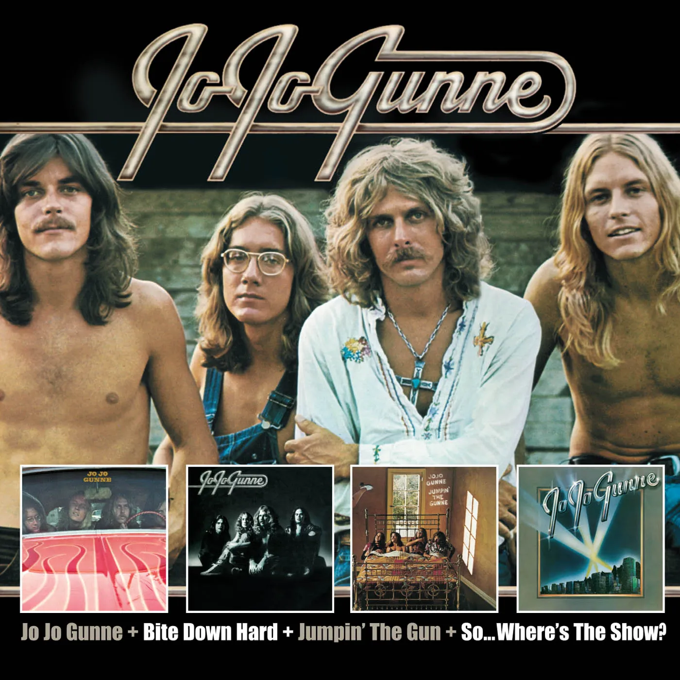 JO JO GUNNE / BITE DOWN HARD / JUMPIN THE GUN CD