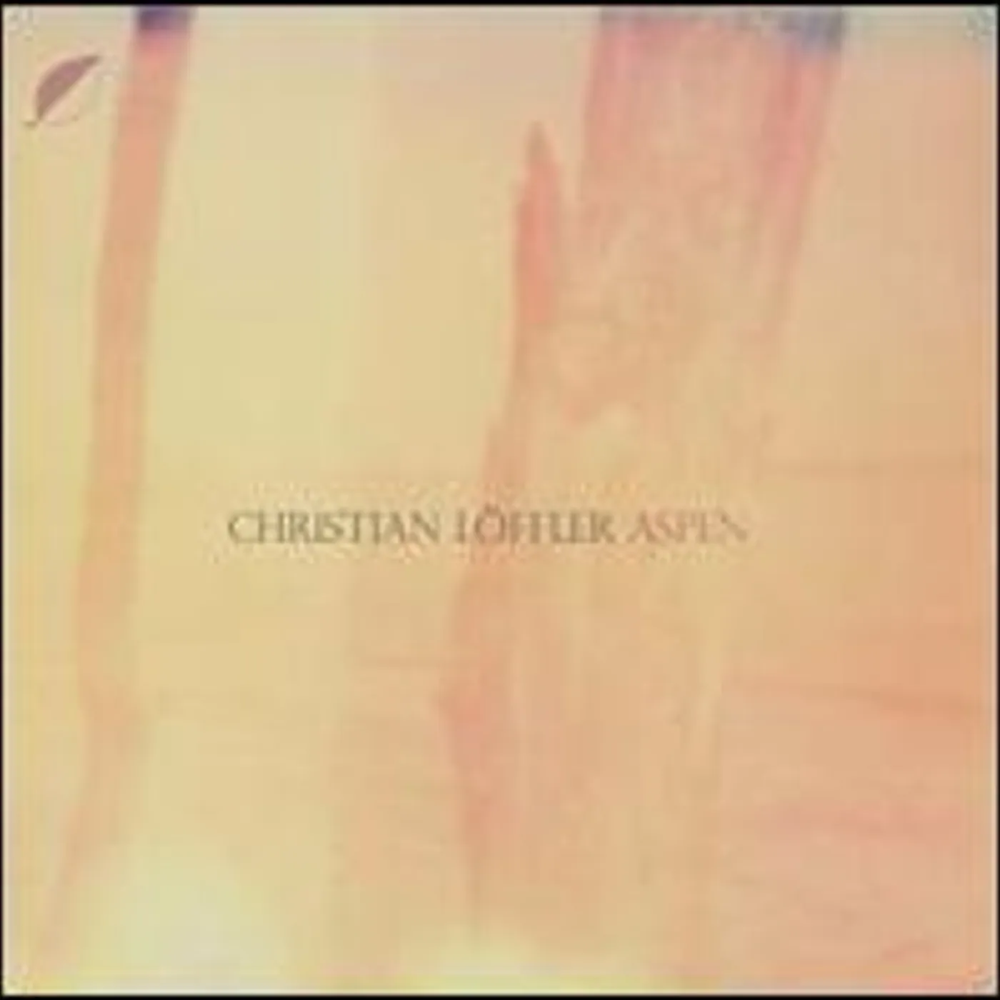 Christian Löffler ASPEN Vinyl Record