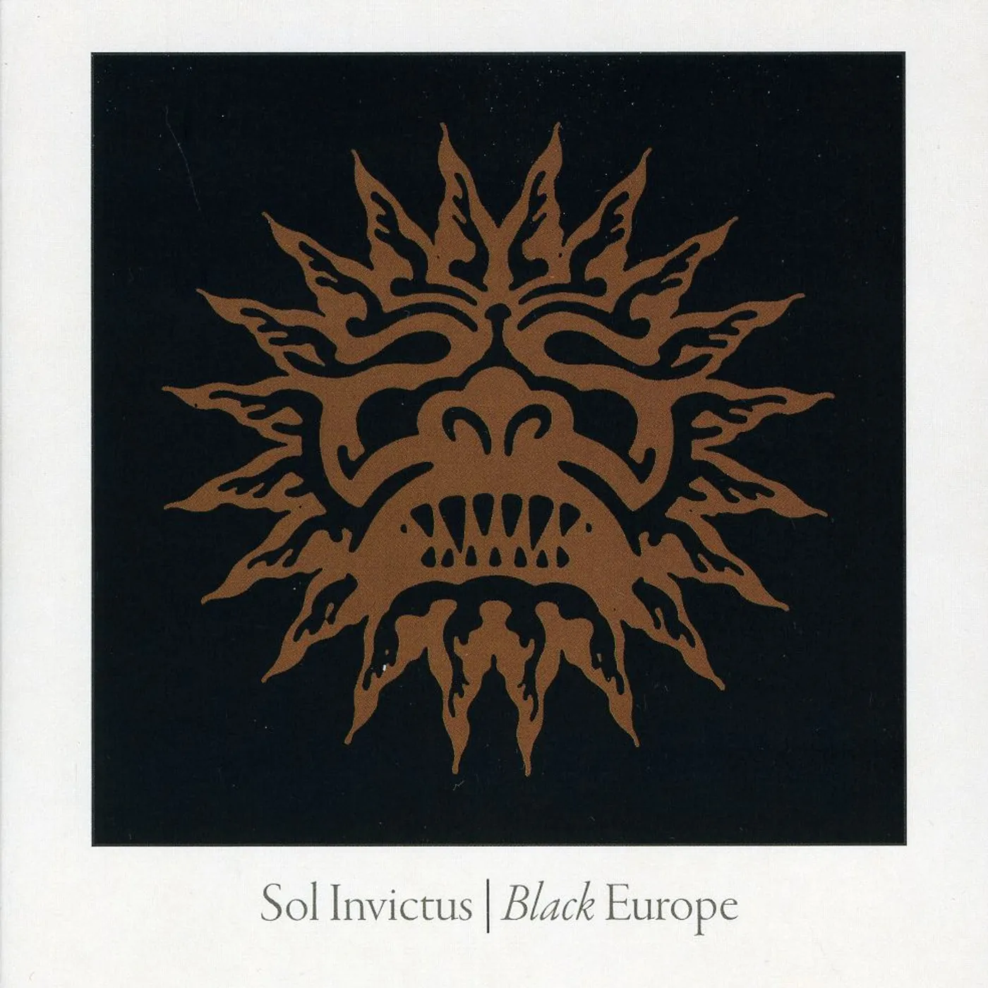 Sol Invictus BLACK EUROPE CD