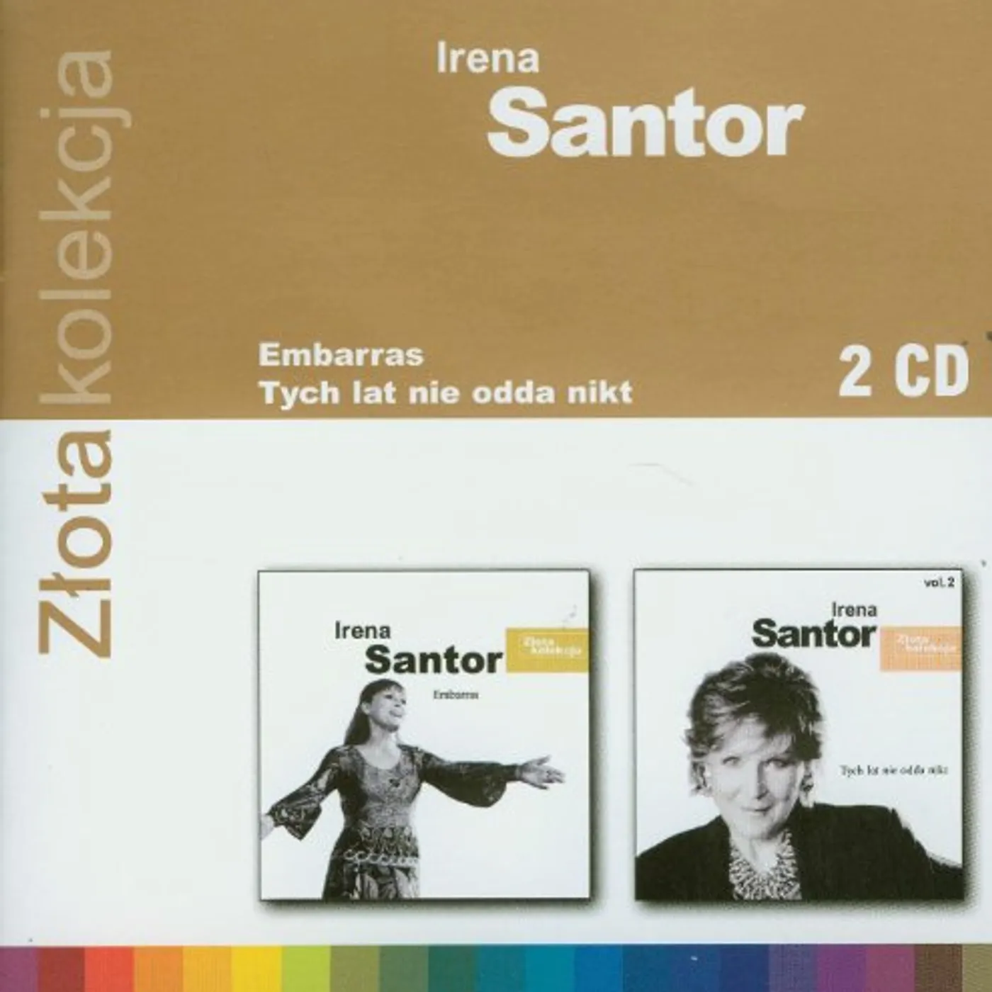 Irena Santor ZLOTA KOLEKCJA 1 & 2 CD