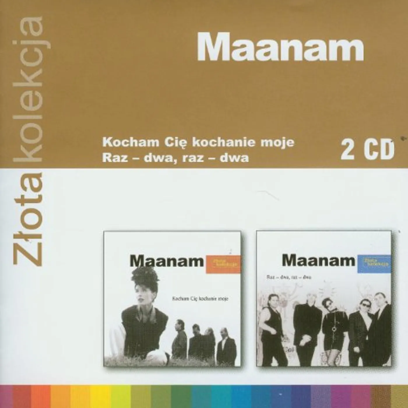 Maanam ZLOTA KOLEKCJA 1 & 2 CD