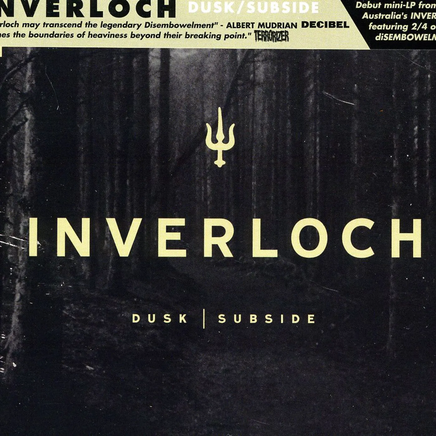 Inverloch DUSK SUBSIDE CD