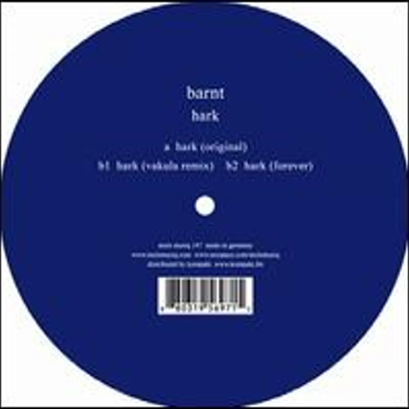Barnt Hark Vinyl Record