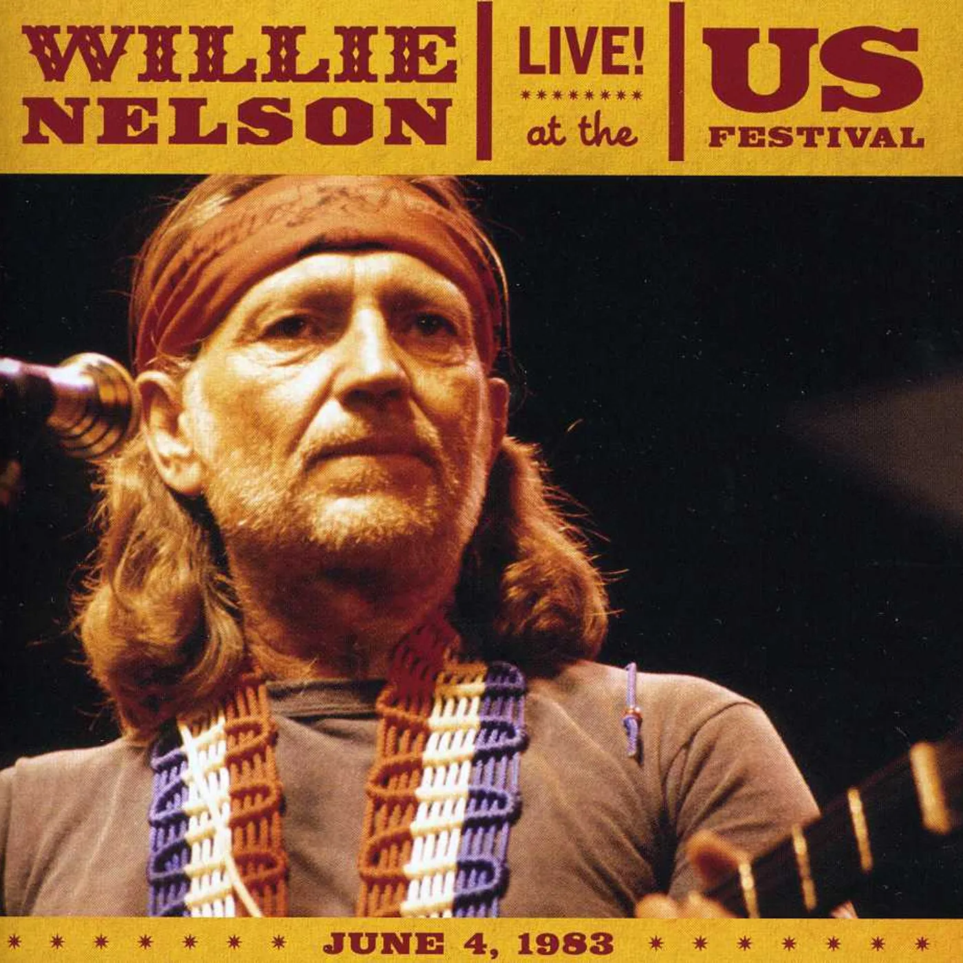 Willie Nelson LIVE AT THE US FESTIVAL 1983 CD