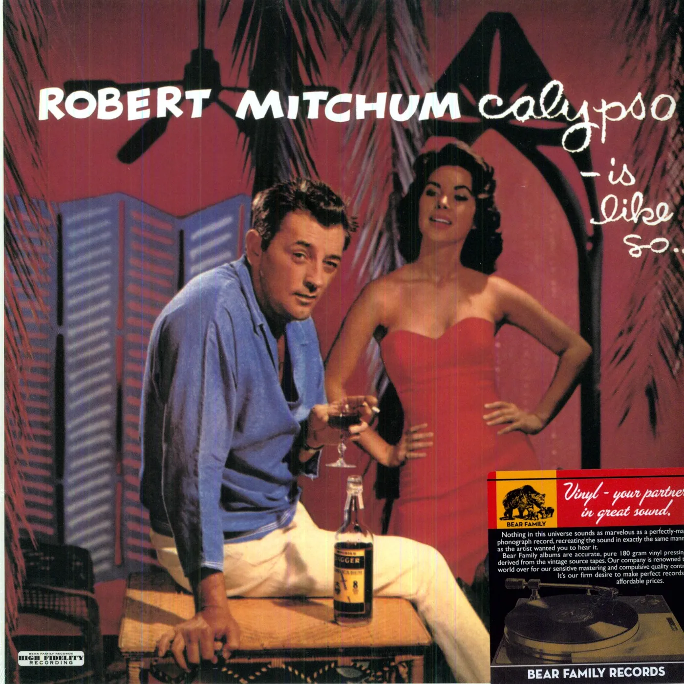 Robert Mitchum CALYPSO IS LIKE SO Vinyl Record