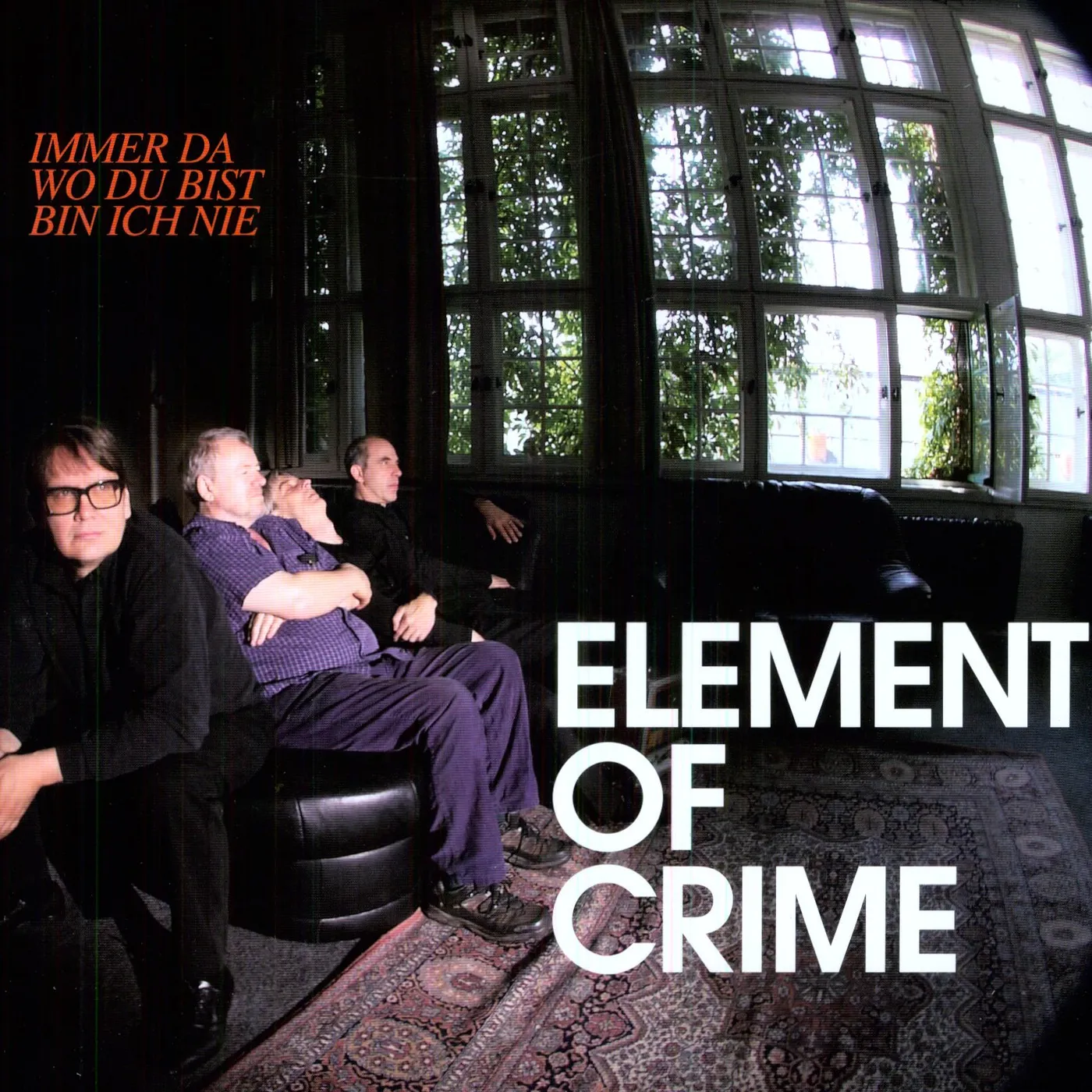 Element Of Crime Immer da wo du bist bin ich nie Vinyl Record