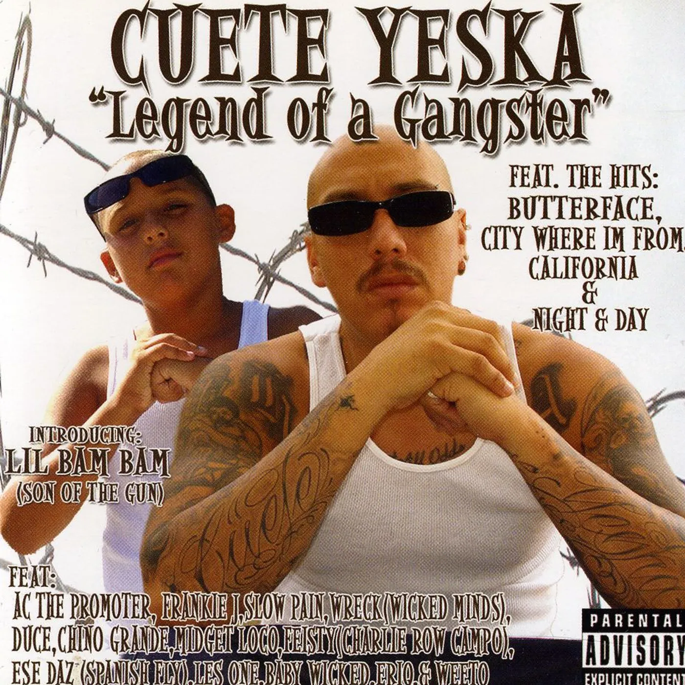 Cuete Yeska LEGEND OF A GANGSTER CD