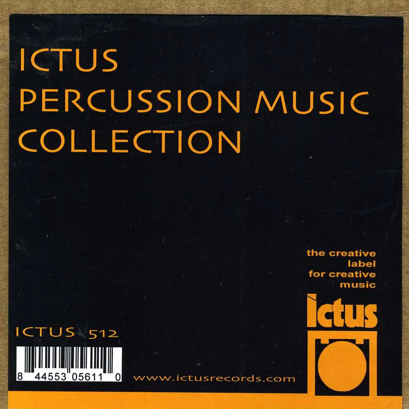 Andrea Centazzo ICTUS PERCUSSION MUSIC COLLECTION CD