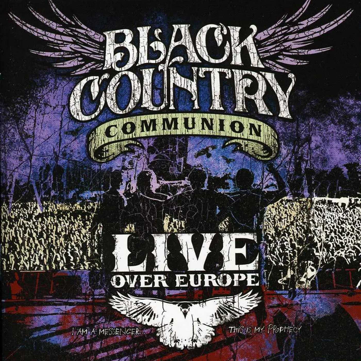 Black Country Communion LIVE OVER EUROPE CD