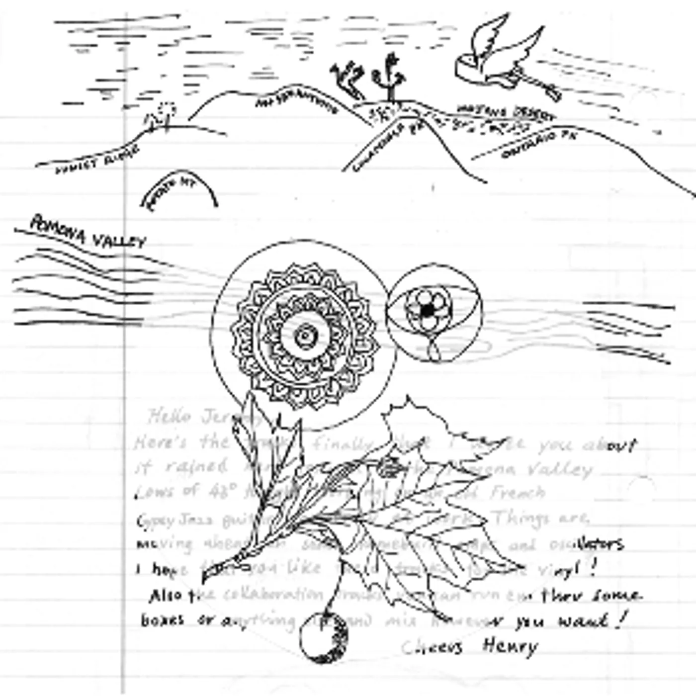 WOODS / AMPS FOR CHRIST Vinyl Record