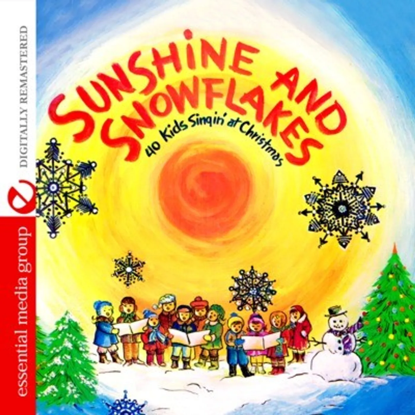 40 Kids Singin' At Christmas SUNSHINE AND SNOWFLAKES CD