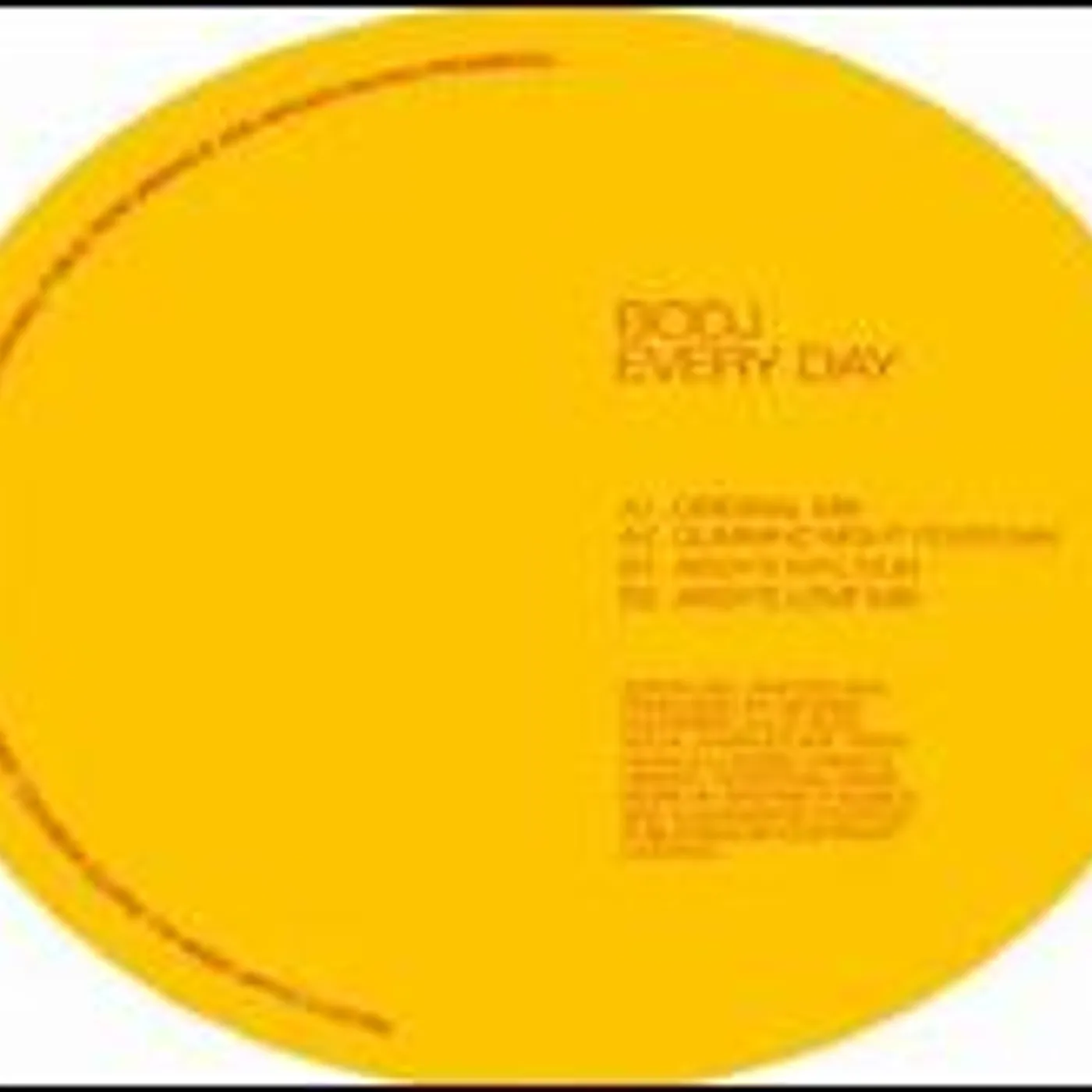 BODJ EVERY DAY Vinyl Record