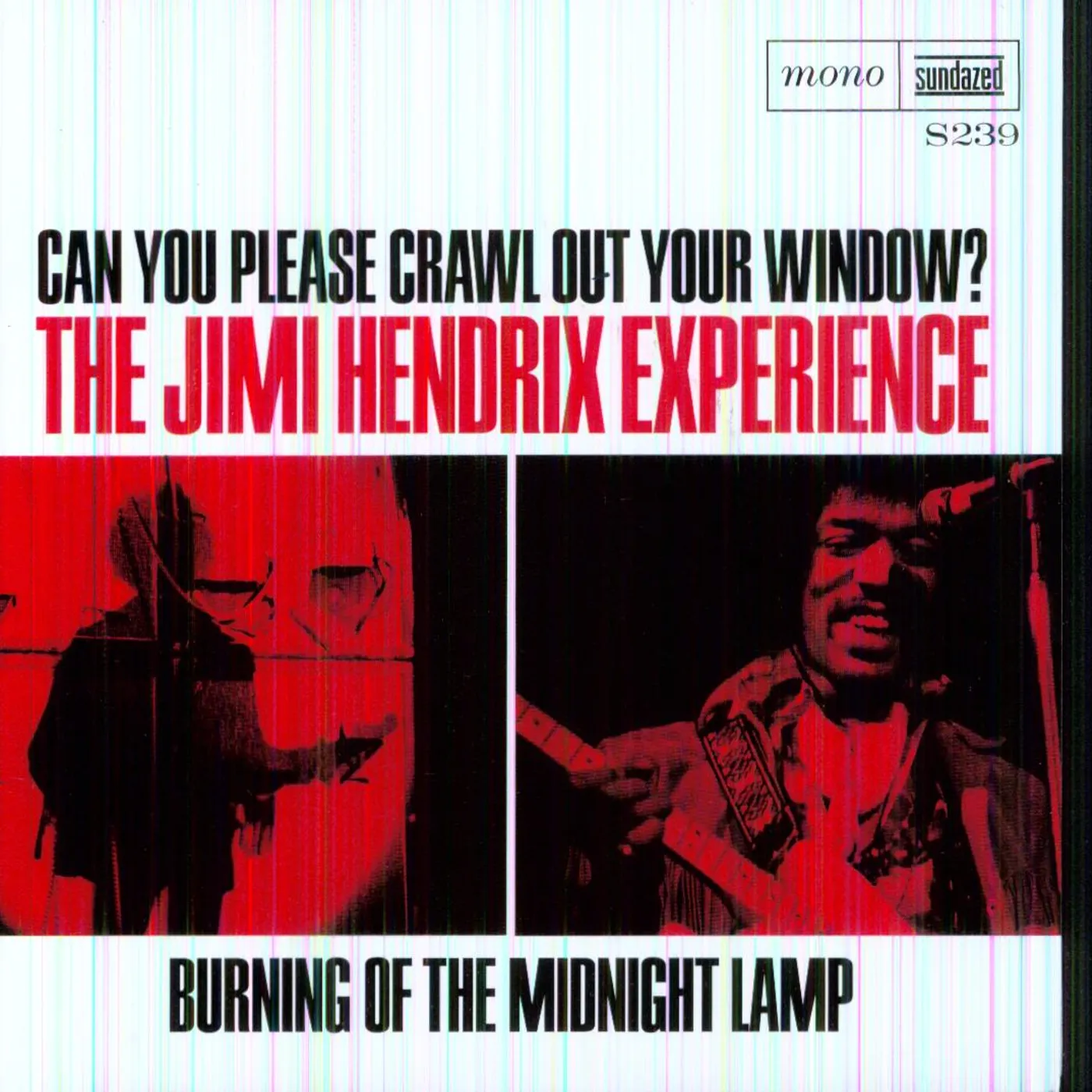 Jimi Hendrix CAN YOU PLEASE CRAWL OUT YOUR WINDOW / BURNING OF Vinyl Record