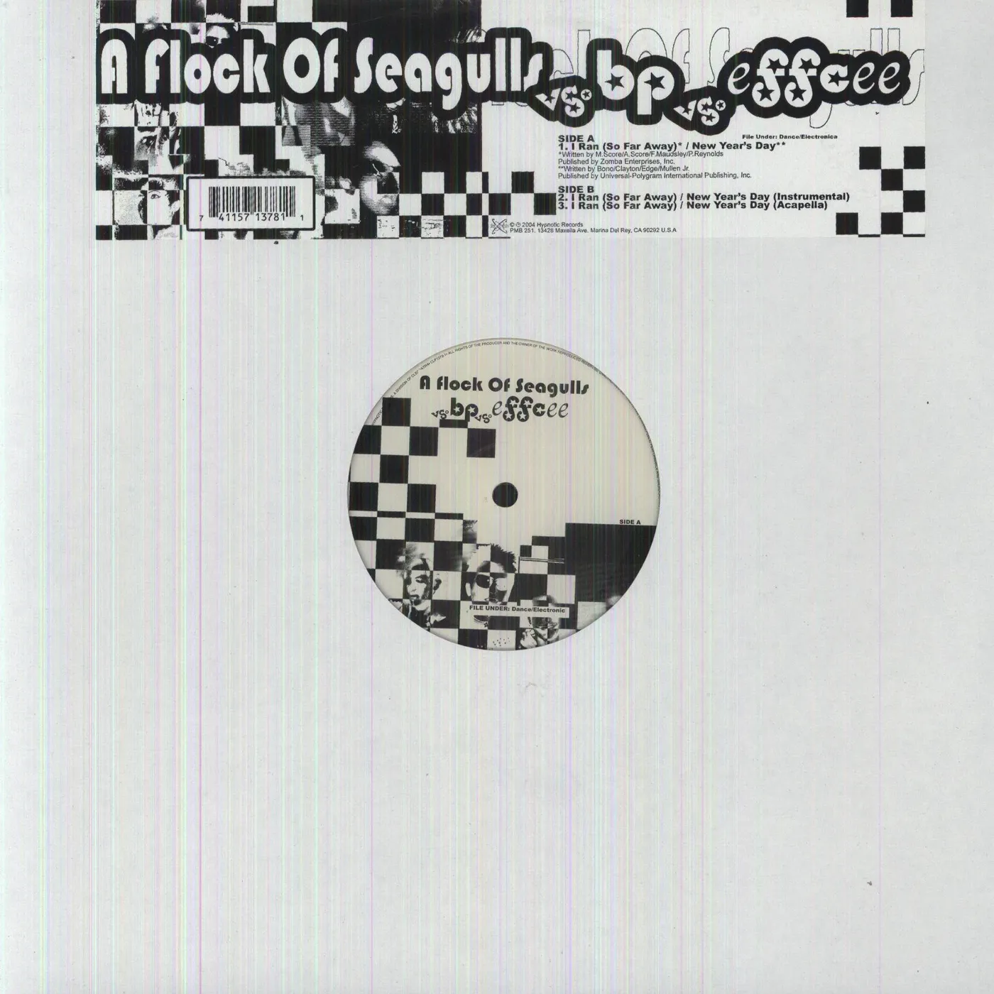 BP vs. Effcee I RAN (SO FAR AWAY) / NEW YEAR'S DAY Vinyl Record