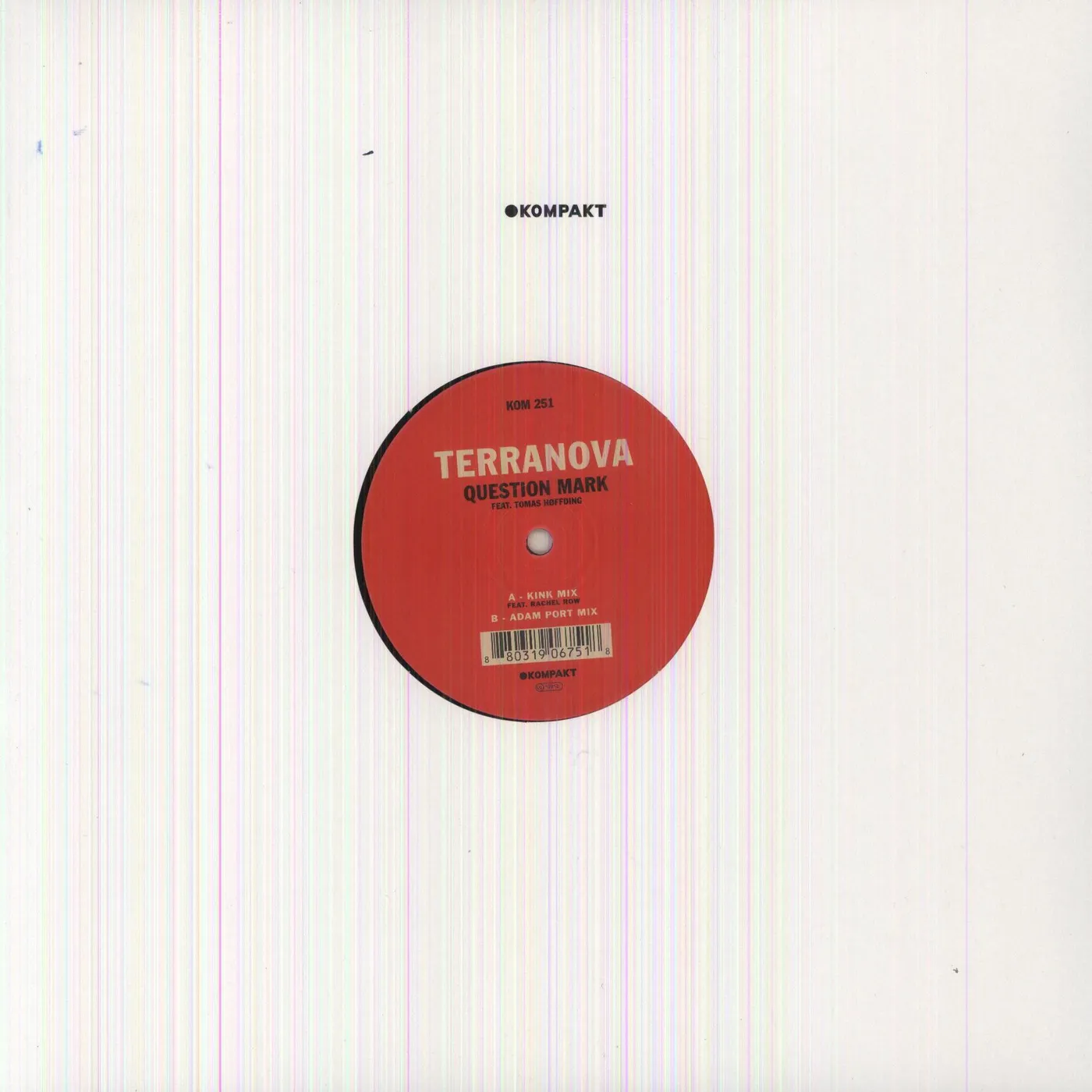 Terranova Question Mark Vinyl Record