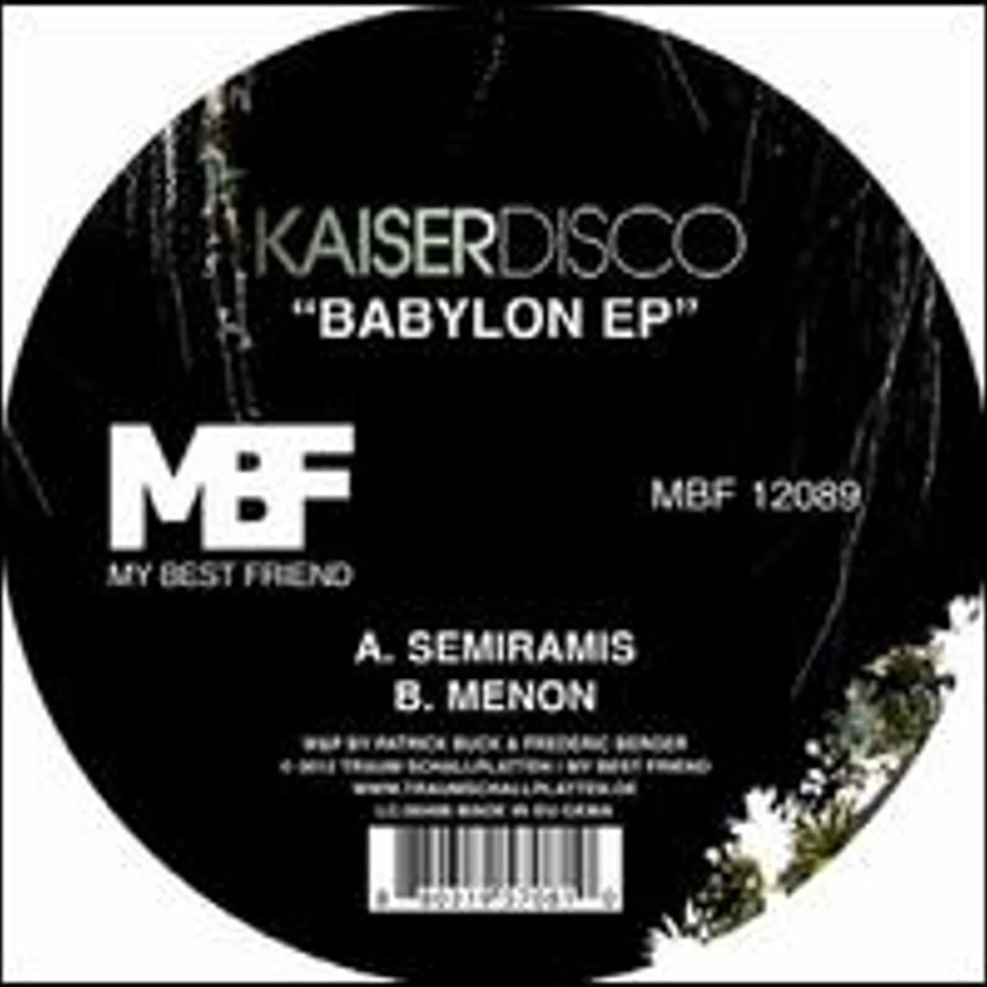 Kaiserdisco BABYLON Vinyl Record