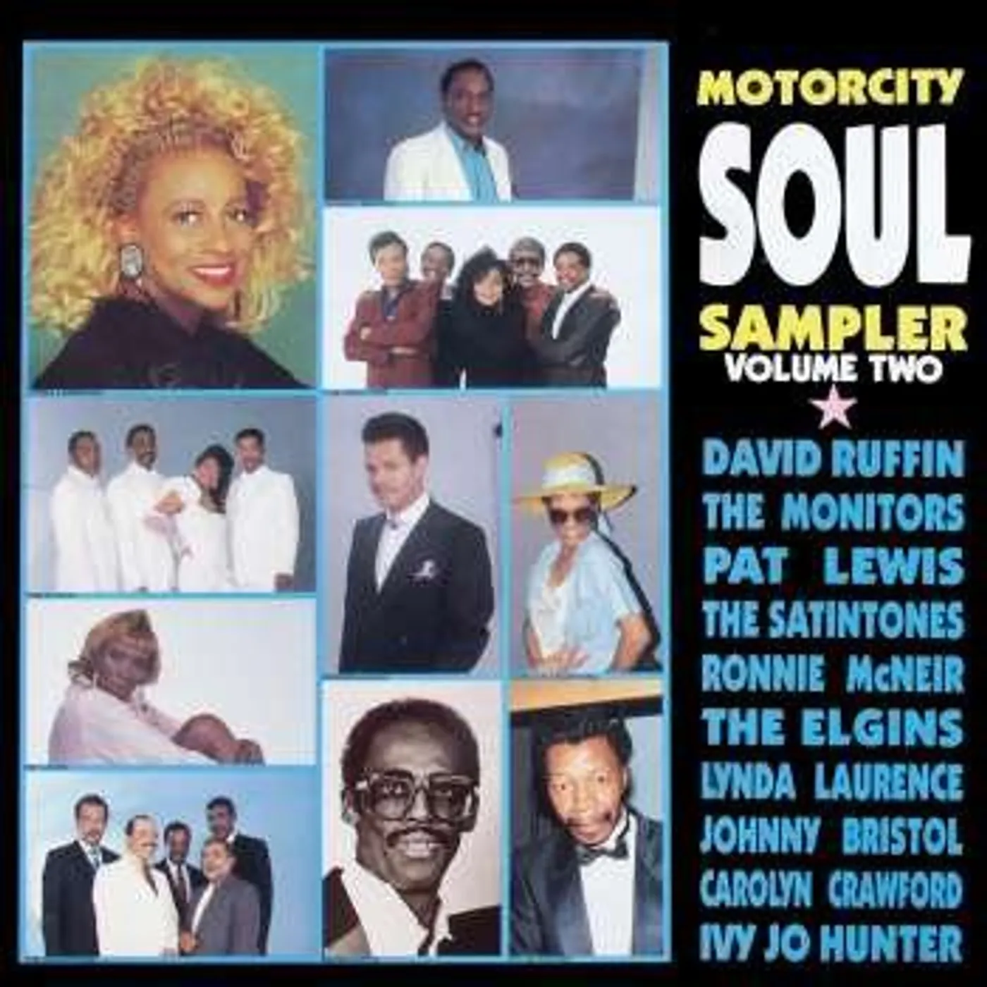 Motorcity Soul Sampler 2 MOTOWN ARTISTS-80'S RECORDINGS Vinyl Record