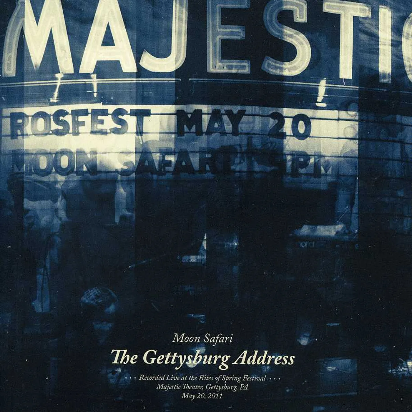 Moon Safari GETTYSBURG ADDRESS CD