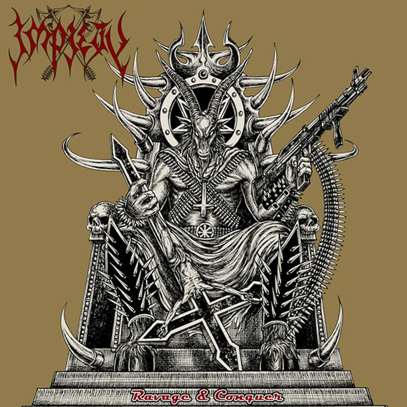 Impiety RAVAGE & CONQUER CD