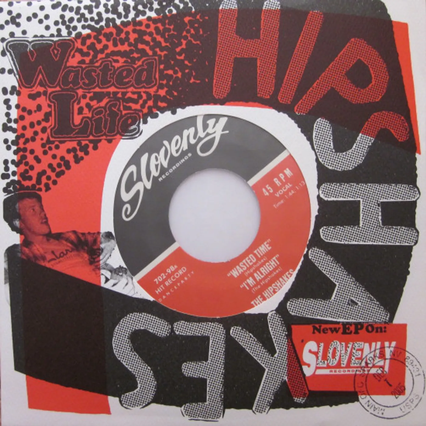 The Hipshakes WASTED LIFE Vinyl Record