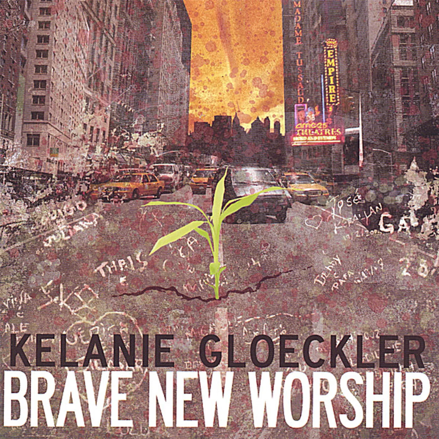 Kelanie Gloeckler BRAVE NEW WORSHIP CD