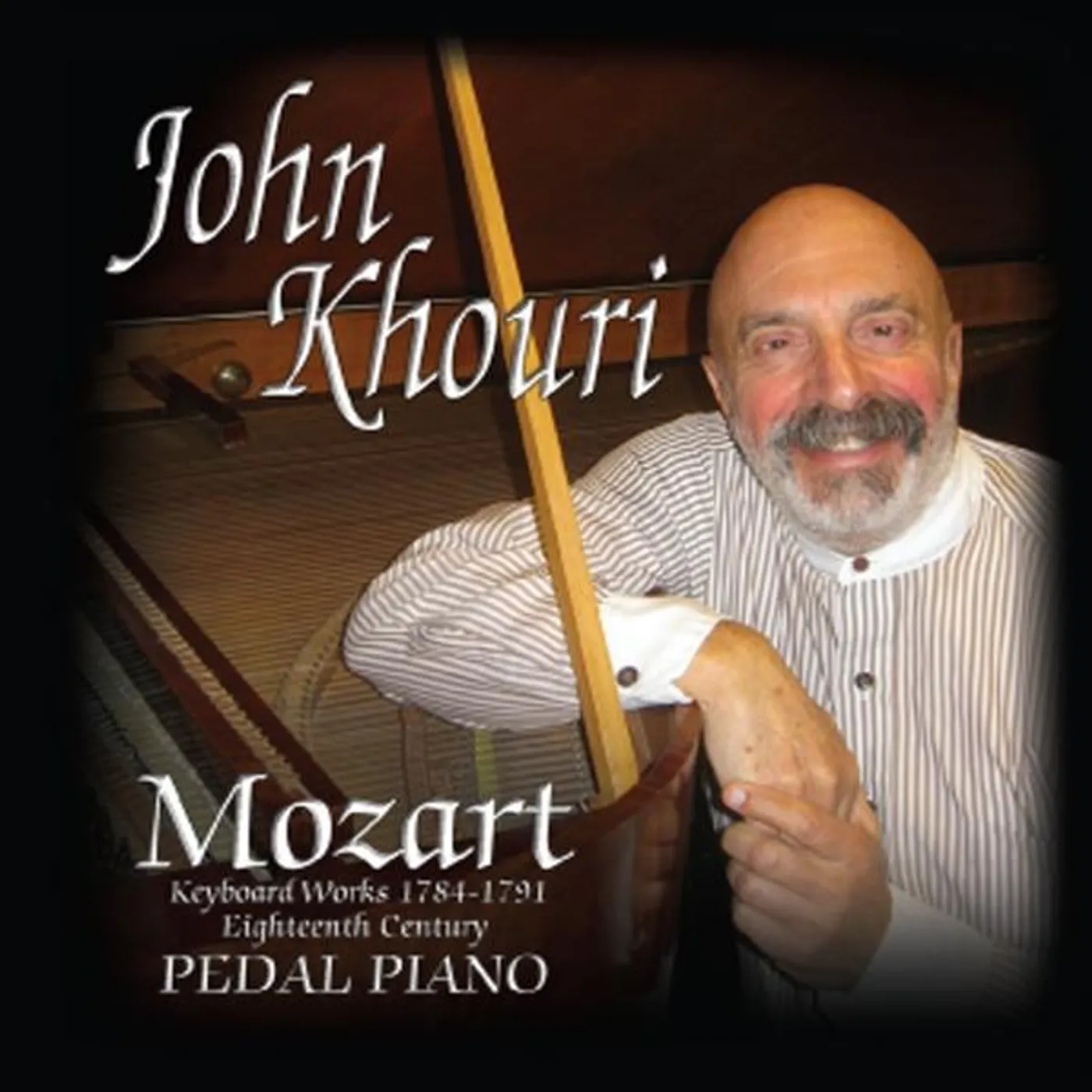 JOHN KHOURI PLAYS MOZART ON THE PEDAL PIANO CD