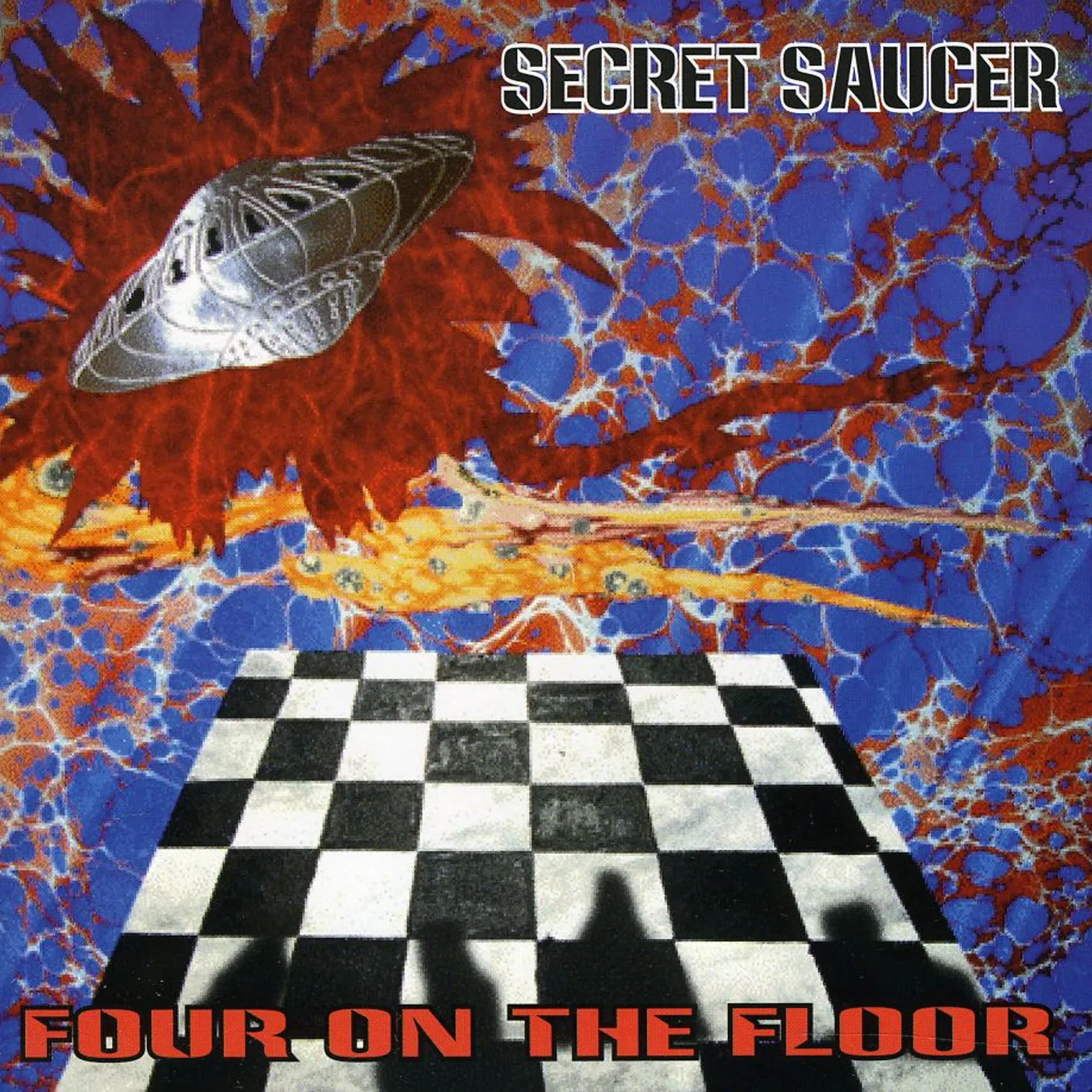 Secret Saucer FOUR ON THE FLOOR CD