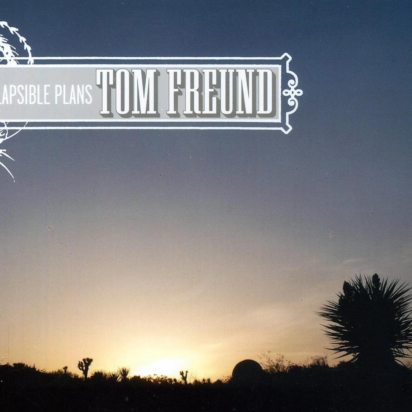 Tom Freund COLLAPSIBLE PLANS CD